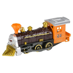 7" DIE-CAST PULL BACK LOCOMOTIVE LLB Car Toys