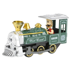 5.5" DIE-CAST PULL BACK SONIC CHOO CHOO TRAIN LLB Car Toys