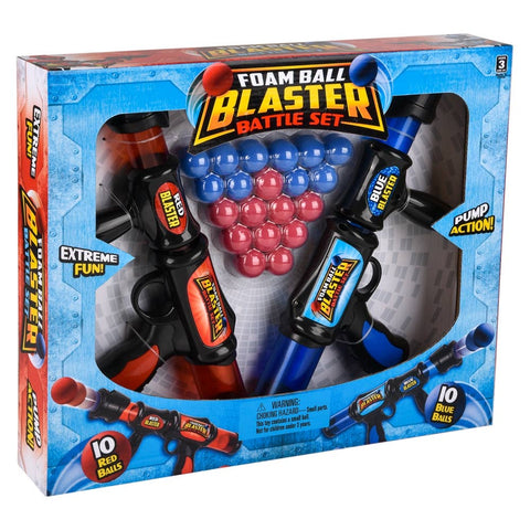 Foam Ball Blaster Set 2pc - LLB Toys