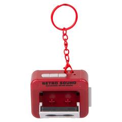 2" Cassette Tape Recorder Keychain 12ct - LLB Toys