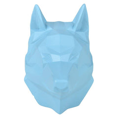 Wolf Geometric Wall Art 4.5" LLB kids toys