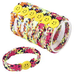 SMILE FACE BRAIDED BRACELET - LLB Toys