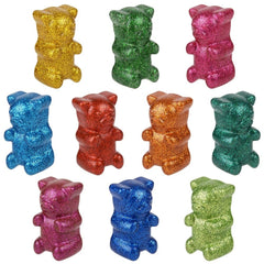 3" Sparkle Rubber Yummy Bear - LLB Toys