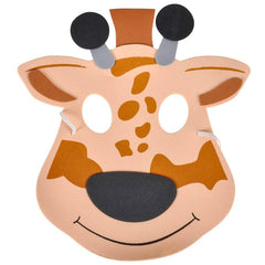 7.5" FOAM ZOO ANIMAL MASKS LLB kids toys