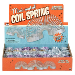 MINI METAL COIL SPRING 1" LLB kids toys