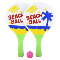 14" BEACH PADDLE GAME SET LLB kids toys