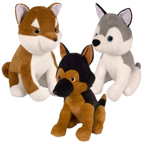 32" Sitting Dog Assortment  LLB Plush Toys