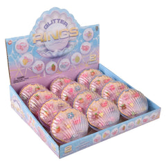 Dreamy Sparkle Ring Shell Assortment 12ct - LLB Toys