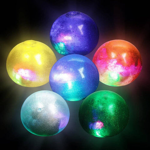 2.5" LIGHT-UP GALAXY SQUEEZE BALL LLB Light-up Toys