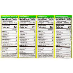 GUMMI SOUR LUNCH 2.7oz  - LLB Candy