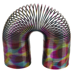 6" SUPER LONG METALLIC RAINBOW COIL SPRING LLB kids toys
