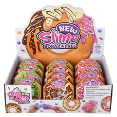 3.6" Donut Clay Slime 12ct - LLB Toys