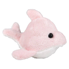 3.5" MIGHTY MIGHTS PINK DOLPHIN LLB Plush Toys