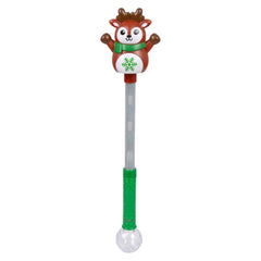 21" Light-Up Reindeer Magic Ball Wand - LLB Toys