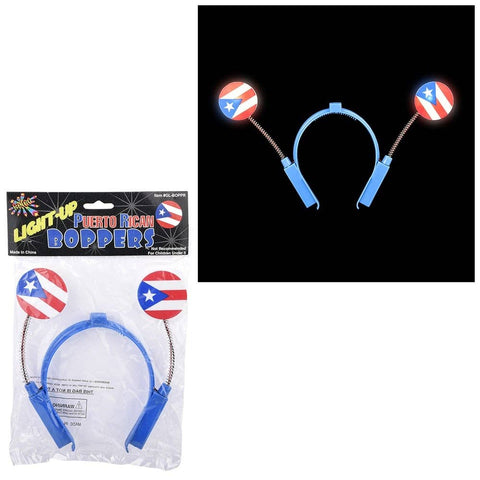 LIGHT-UP PUERTO RICAN FLAG BOPPERS LLB Light-up Toys