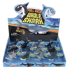 5"  Whale And Shark Assortment - LLB Toys