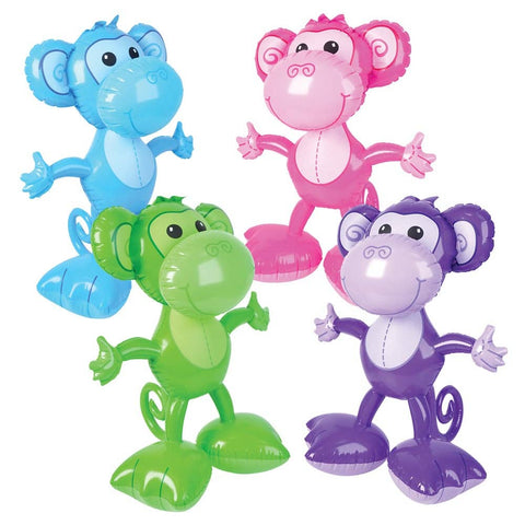 24" BIG FOOT MONKEY INFLATE LLB Inflatable Toy