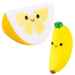 2" RUBBER FRUIT COLLECTIBLE LLB kids toys