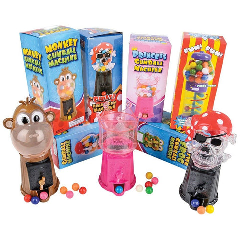 36PC 7.5" GUMBALL MACHINE ASSORTMENT #2 LLB kids toys