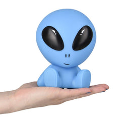 RUBBER ALIEN WITH SOUND 6" LLB kids toys