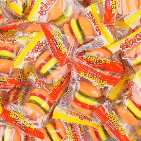 Gummi Mini Hamburger 101pc Bag  - LLB Candy