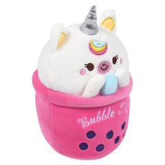 7″ Bubble Tea Animal Cup LLB Plush Toys