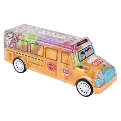 8" LIGHT-UP TRANSPARENT BUS LLB Light-up Toys
