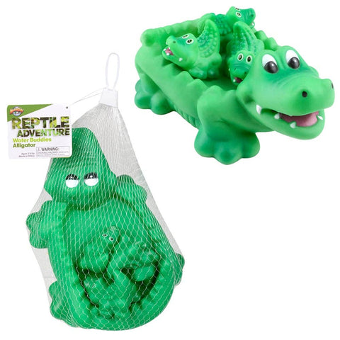 4pc ALLIGATOR BATH PLAY SET LLB Bath Toys