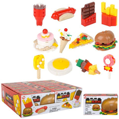 Fast Food Mini Blocks 12ct - LLB Toys