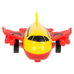 2" PULL BACK PLASTIC AIRPLANE LLB  Toy Plane-Kids