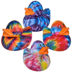 Big Tie Dye Rubber Duckies 6" - LLB Toys