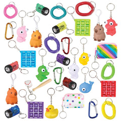 Keychain Assortment 50 Pcs/Unit - LLB Toys