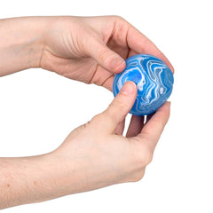 2.4" Marble Squeezy Sugar Ball 12ct - LLB Toys