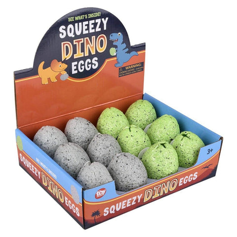 2.5" Squeeze Dinosaur Egg - LLB Toys