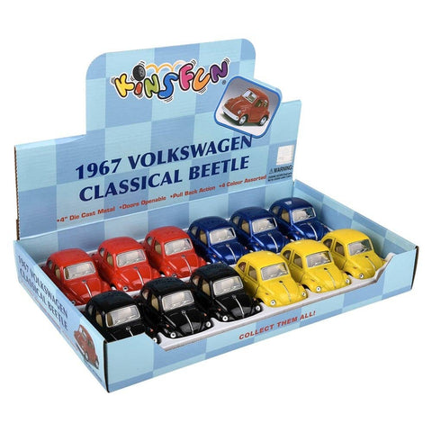 4" Diecast  1967 VW Classic Beetle - LLB Toys