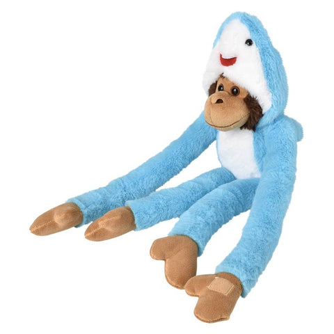27.5" Dressed Shark Hanging Monkey - LLB Toys
