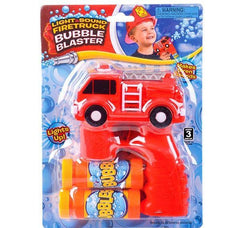 5" LIGHT AND SOUND FIRE TRUCK BUBBLE BLASTER LLB Car Toys