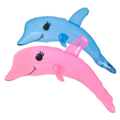 36" TRANSPARENT DOLPHIN INFLATE LLB Inflatable Toy