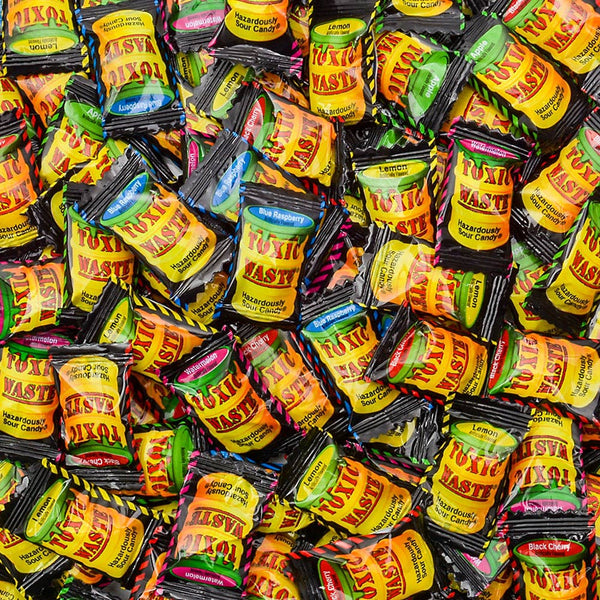Toxic Waste Assorted Sour Candy Bulk - LLB Toys