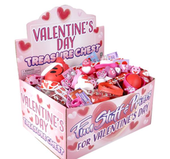 VALENTINE TREASURE CHEST MIX 1 (100PCS/BOX) LLB kids toys