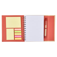 Deluxe Recycle Notebook W/ Pen And Sticky Notes  - LLB Toys