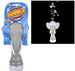 8" ELEPHANT LIGHT-UP BUBBLE WAND LLB Light-up Toys
