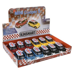 5" Diecast Pull Back Mini Cooper - LLB Toys
