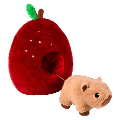 12" Capybara In Fruit Plush - LLB Toys