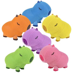 9" Capybara Puffer-Assorted Colors- LLB Toys
