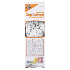 19.5" ZOO WASHABLE DOODLE MAT LLB Stationary