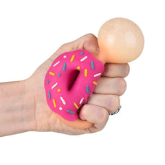 3" Squish And Stretch Donut 12ct- LLB Toys