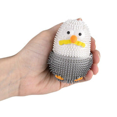 3.5" Puffer Seagull Plush - LLB Toys