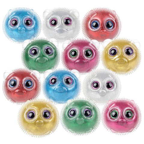 5" SPARKLE EYE PUFFER ANIMALS LLB kids toys
