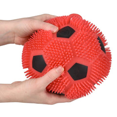 8" Light-Up Soccer Puffer Ball - LLB Toys